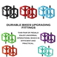 thumbnail image 1 of Bike Pedals Parts Bicycle Accessory Modified Component Professional Anti-skid Cycling Pedal Replacement Bicycles Components Purple, 1 of 8