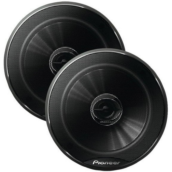 2) Pioneer 6.5 Inch 250 Watt G Series Coaxial Car Speakers Pair | TS-G1645R