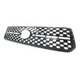 thumbnail image 2 of NINTE Grille Cover for 2018-2020 Toyota Tundra Platinum SR5 Overlay Gloss Black Trim, 2 of 5