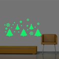 thumbnail image 4 of de Pared Ventana para Fiesta Navidad - Arbol de navidad verde Baoblaze Etiqueta de la pared de la Feliz Navidad, 4 of 7