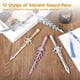 thumbnail image 3 of Bolígrafos de tinta de gel Anjetan Ancient Sword, 24 unidades en 12 estilos, 3 of 7
