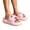 stag126-01-Pink, variant on BRICH Animal Printed Slippers for Women Men Cute Indoor Slippers Cushioned Sole Waterproof Sliders 04-Yellow 10.5