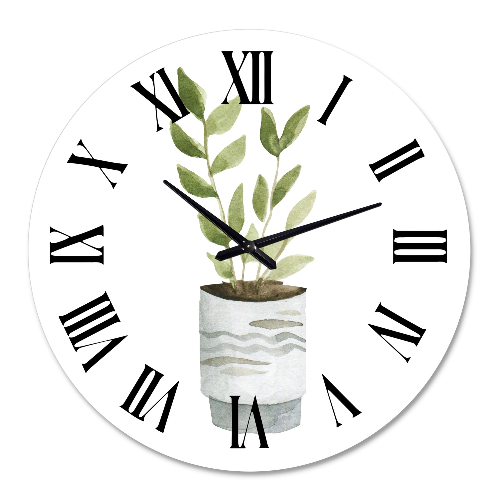 Designart 1 in Traditional Wall Clock