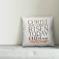 thumbnail image 2 of Creative Products Christ the Lord is Risen 18x18 Spun Poly Pillow, 2 of 2