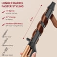 thumbnail image 4 of 1.25 inch Professional Curling Iron, Long Barrel Curling Wand, Ceramic Hair Curler with 8 Heat Settings, 30s Fast Heat-up, Dual Voltage for Global Travel, Suitable for All Hair Types, 4 of 10
