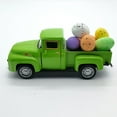 thumbnail image 6 of Easter Truck Toy & Decor – 1:32 Scale Mini Pickup with Colorful Eggs | 3+ Age Kid-Friendly Play Toy | Metal Truck Decorations | Easter Holiday Decor for Home, Shelf & Festive Displays (Green), 6 of 7