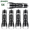 thumbnail image 2 of 5 Pack Small Super Bright LED Flashlight Mini Portable Work Light Flashlight Zoom, 2 of 4