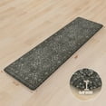thumbnail image 3 of Anti Fatigue Fall Kitchen Mats, Boho Distressed Kitchen Floor Mats 17"x47"+17"x29", Non Slip Waterproof Kitchen Rugs, Padded Comfort Standing Mats for Laundry, Office, Sink, Desk Orange Multi, 3 of 6