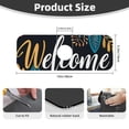 thumbnail image 2 of Kdxio Floral Welcome Sign Pattern Non-Slip Diatom Mud Faucet Drain Pad,Self Absorbent Mat for Kitchen Sink for Variety Kitchen & Bathroom Countertops, 2 of 7