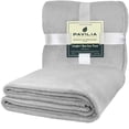 thumbnail image 2 of PAVILIA Fleece Blanket Throw | Super Soft, Plush, Luxury Flannel Throw | Lightweight Microfiber Blanket for Sofa Couch Bed, 2 of 7