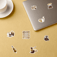 thumbnail image 6 of 35pcs-50pcs Retro Coffee Stationery Stickers Vintage Funny Sticker Pack for Laptop Fridge Guitar, 6 of 9