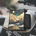 thumbnail image 2 of Uorisanigo ATV Tank Bag Multifunctional Pretty Scenery Printed ATV Saddle Bag for Motorcycles Waterproof Dirt Bike Rack Storage Pack Luggage Pocket, Easy to Install, 2 of 7
