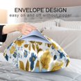 thumbnail image 4 of Satin Pillowcase Home Luxury Envelope Pillowcases Soft And Smooth Vintage Floral Pattern, 4 of 6