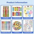 thumbnail image 2 of Goody Bags for Birthday 24 Set: Return Gifts with Multicolor Pens Pencils and Bookmarks for Classroom Prizes, 2 of 10