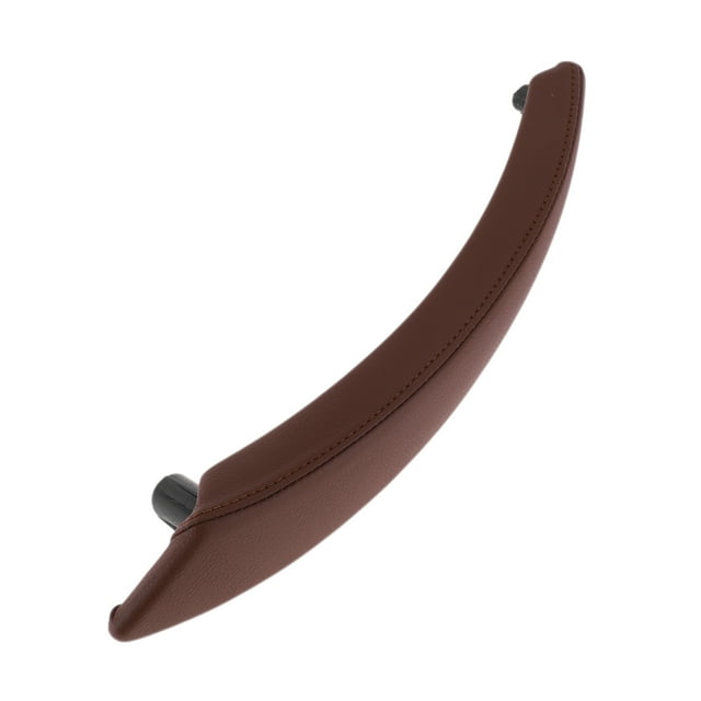 Front Driver Side Rear Left Passenger Side Door Panel Handle Pull Trim Cover for BMW X5 2008-2013 No.51416970173 Reddish Brown ABS PC 1 Pc