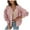 Pink, variant on IROINNID Womens Cardigans Long Sleeve Print Cardigan Autumn Coat Blouse Top,Beige