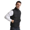 thumbnail image 2 of Chaleco Chaleco calefactable Chaleco calefactable eléctrico Chaleco calefactable de invierno Chaleco calefactable ligero para hombres y mujeres, 2 of 8