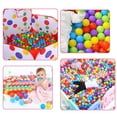 thumbnail image 3 of 100pcs Colorful Plastic Ball Pit Balls Crush Proof Ocean Ball Kids Toy Games, 3 of 7