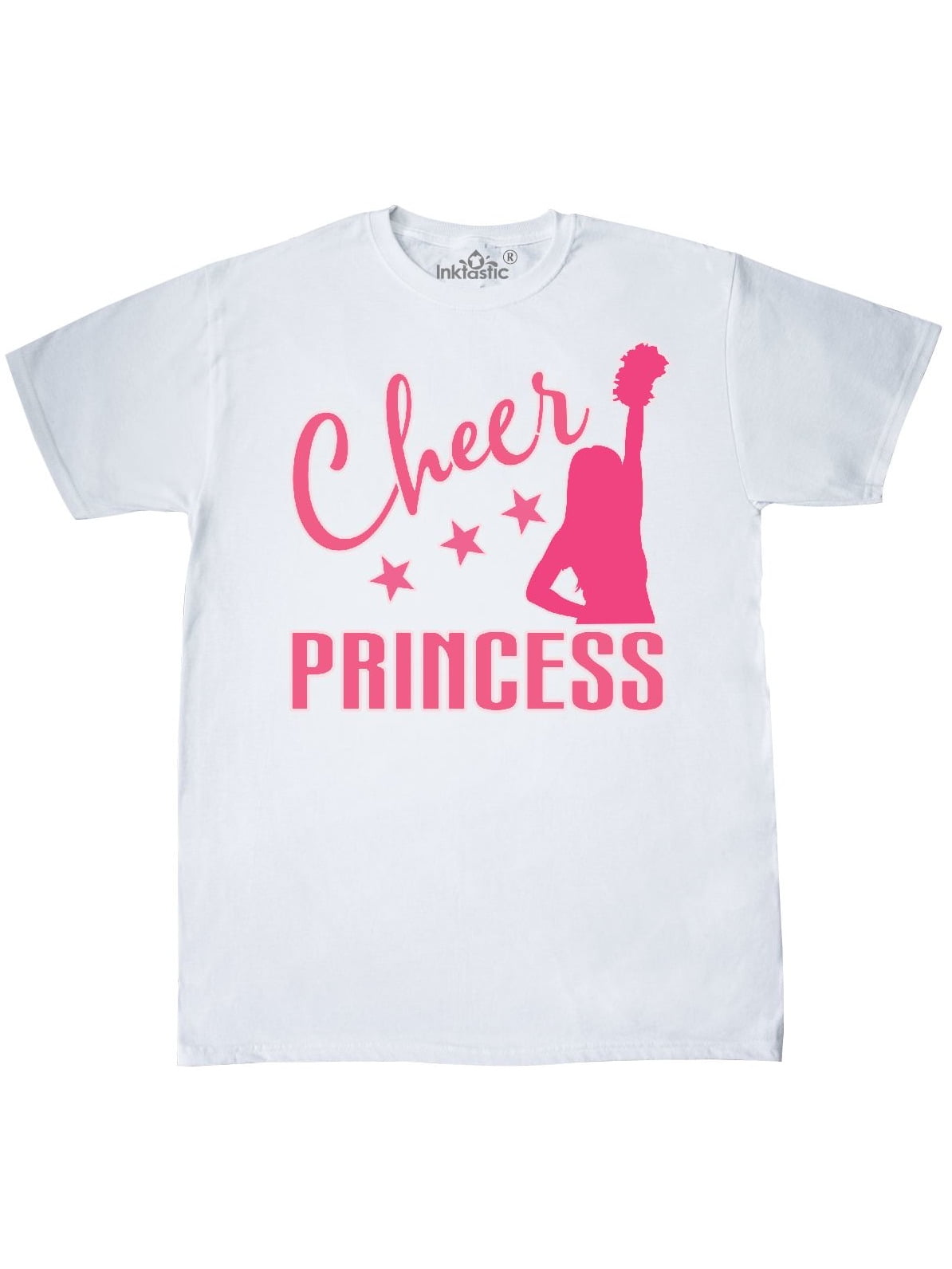 inktastic Cheer Princess Cheerleading Toddler T-Shirt