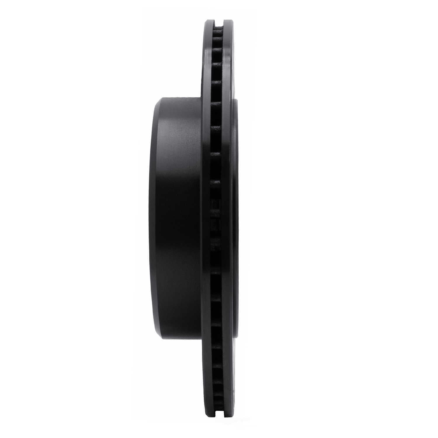 Dynamic Friction Company 633-39018L DFC Brake Rotor - Drilled And Slotted - Black