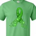 thumbnail image 4 of Inktastic Mental Health Awareness Ribbon with Green Hearts T-Shirt, 4 of 5