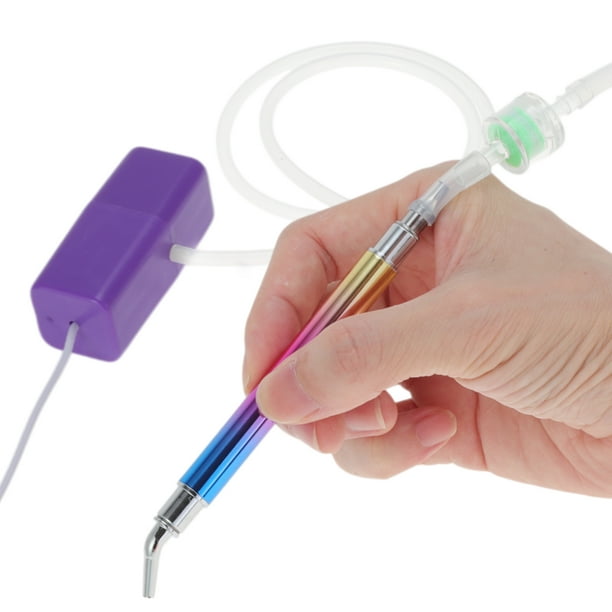 Bolígrafo Eléctrico para Arte de Diamante Unique Bargains con Accesorios, Bolígrafo para Pinturas de Diamante Duradero y Fácil de Usar, Morado, 1 Set