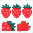 thumbnail image 3 of BRIGHTFUFU 30pcs Strawberry Cupcake Toppers - Cute Mini Red Fruit Dessert Picks for Birthday, Garden, Anniversary, and Party Cake Decorations, 3 of 8