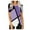 Purple Button Side Tunic T-Shirts B, variant on Olyvenn Women's Trendy Button Side Tunic Tops Flash Picks Patchwork Geometric Tops Crew Neck Shirts Slim Fit Flowy Casual Blouse Dressy Women 2023 Fashion Summer Short Sleeve Tees Hot Pink 12