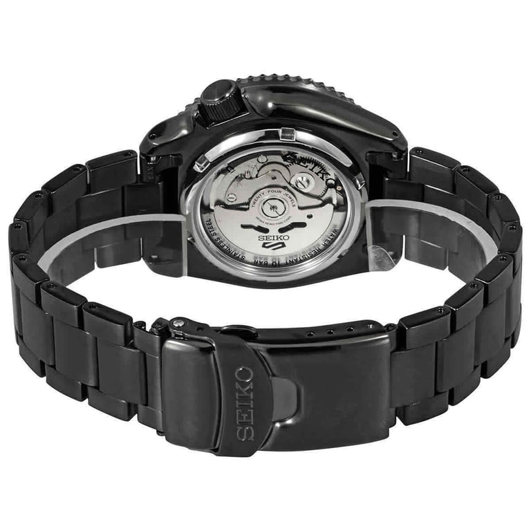 Seiko 5 Sports Men's Watch, Automatic, Black Dial, SRPD65K1