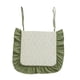 thumbnail image 2 of Cojín de suelo portátil con lazos para decoración del hogar, cojín japonés para asiento de suelo Azul, 2 of 9