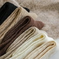 thumbnail image 5 of JIANFANG Wool Socks Female Winter Warm Sock Thicker Solid Sheep Wool Knitted Against Cold Snow Thermal Long, 5 of 9