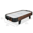 thumbnail image 7 of Best Choice Products 40in Air Hockey Arcade Table w/ 100V Motor, Electric Fan, 2 Strikers, 2 Pucks - Walnut, 7 of 7