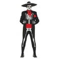 thumbnail image 1 of Fiestas Guirca Mexican Skeleton Costume Set, 1 of 4