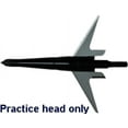 (Pack of 3) Swhacker 2 Blade Broadhead Practice Heads, 100 Grain, 1.75