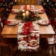 thumbnail image 4 of Eoozwa Christmas Tablecloth 72.74 Inches Long Nylon Material with Festive Patterns for Holiday Dining Decor Washable Design, 4 of 5
