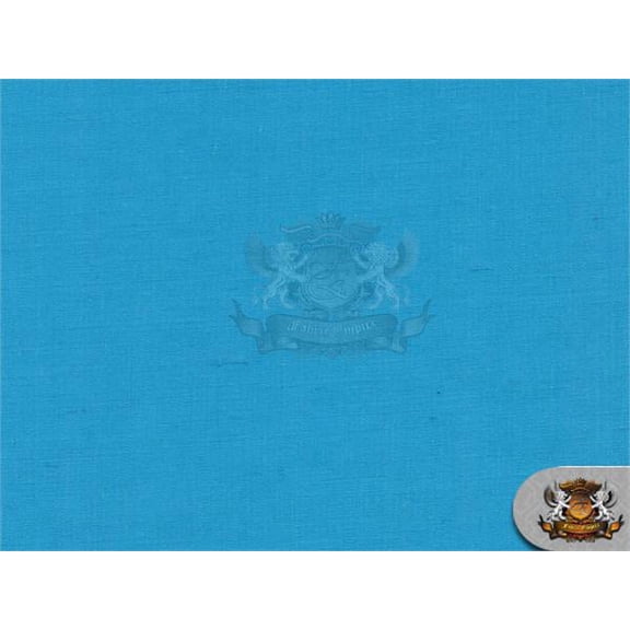 Polyester Cotton Broadcloth TURQUOISE Fabric / 60" W / Sold By the Yard