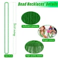 thumbnail image 2 of Collar de Cuentas para el Día de San Patricio 100 Piezas Accesorios Verdes, 2 of 6