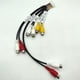 thumbnail image 4 of Cable de arnés para óvil, instalación, adaptador, radio estéreo, para W650 -W650 -W650E W650E Cámara frontal Cámara trasera Yotijar Cable de arnés RCA, 4 of 4