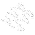 thumbnail image 1 of 5zhsfullkit 6pcs Steel Headlight Headlamp Low Beam Headlight Bulb Retaining Spring Clip for H1/h3/h4/h7, 1 of 5