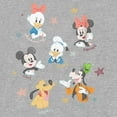 thumbnail image 2 of Boy's Mickey & Friends Adorable Sketch Portraits Graphic Tee Athletic Heather Small, 2 of 5