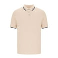thumbnail image 6 of Mens T Shirts Undershirts Tshirt for Men Business Casual Tees for Men Solid Color Summer Tops Button Lapel Pullover Mens Short Sleeve Shirt, 6 of 6