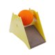 thumbnail image 4 of Tablero rascador para gatos de Sisal con juguete interactivo con garra para moler bolas, bola de cuerda de Sisal giratoria, Protector de muebles, 4 of 9