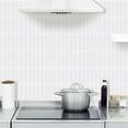 thumbnail image 5 of clevermosaics Mosaic Vinyl Tile Sticker Peel and Stick Backsplash for Kitchen and Bathroom, 12" x 12", Set of 10, 5 of 7