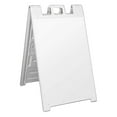 thumbnail image 4 of Plasticade Signicade Portable Folding Sidewalk 2-Sided Sign Stand, (2 Pack), 4 of 12