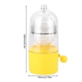 thumbnail image 5 of Hand Powered Egg Scrambler Shaker, Eggs Yolk White Mixer, Golden Egg Maker, Manual Multifunctional Egg Pudding Maker Kitchen Gadgets for Mixing the Egg Making Hard Boiled Eggs, 5 of 9