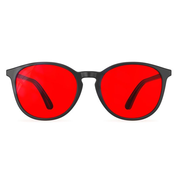 Gafas Bloomoak Retro Redondas para Juegos con Filtro de Luz Azul