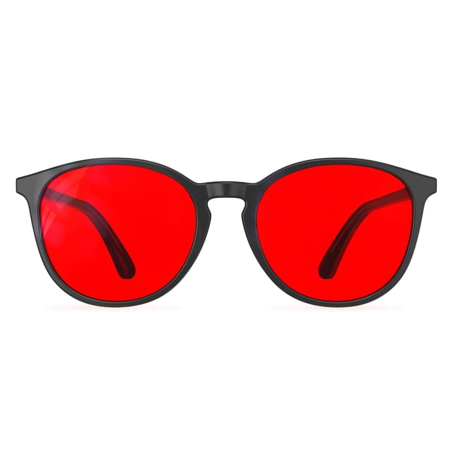 Gafas Bloomoak Retro Redondas para Juegos con Filtro de Luz Azul