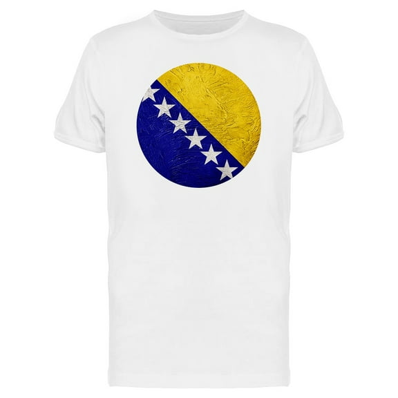 Grunge Bosnia & Herzegovina Flag Tee Men's -Image by Shutterstock