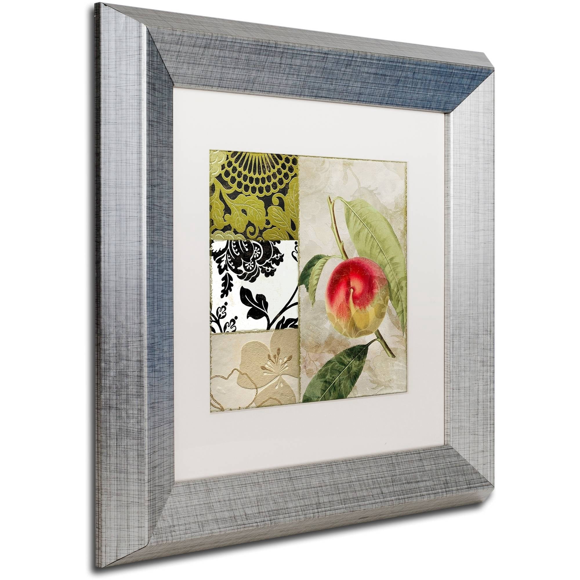 Trademark Fine Art "SoHo I" Canvas Art by Color Bakery White Matte, Silver Frame