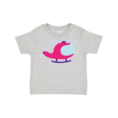 

Inktastic Helicopter Pink Girls Gift Toddler Toddler Girl T-Shirt